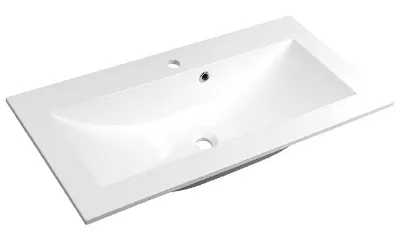 Immagine prodotto di Sapho Yukon - Lavabo da incasso 900x450 mm, con sfioratore, foro per rubinetto, bianco 55900