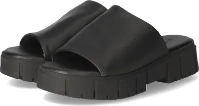 Produktbild von Tamaris Pantoletten Damen Glattleder Schwarz Größe: 37