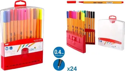 Zdjęcie produktu dla Cienkopis 24 kolory - MP Main Paper