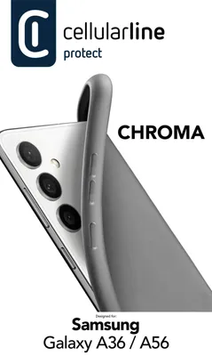 Produktbild von CELLULARLINE Cellularline Chroma - Galaxy A36/A56 Colourful soft rubber case