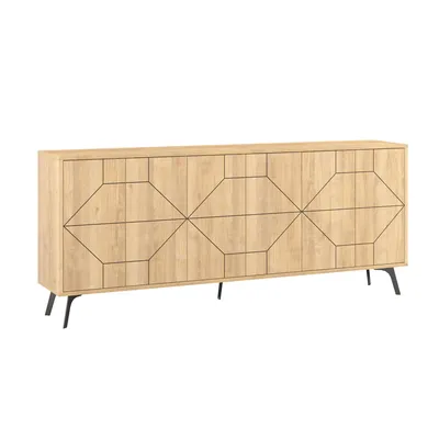 Immagine prodotto di Skye Decor, Dune 183 - Oak, mobili da soggiorno, rovere, 184 x 77,4 x 35 cm