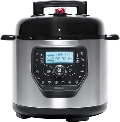 Productafbeelding van Keukenmachine Cecotec H Deluxe, 6 liter, LCD-display, roestvrij staal
