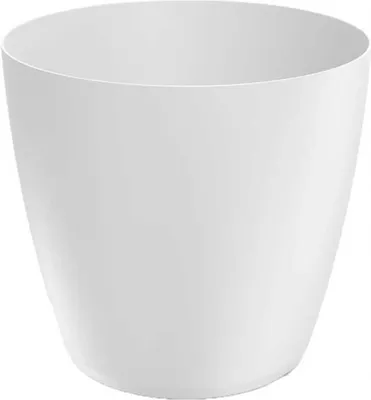 A plain white pot.