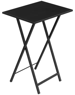 Immagine prodotto di Tavolino da salotto - Stile industriale - Pieghevole - Nero - 48 x 36 x 66,5 cm