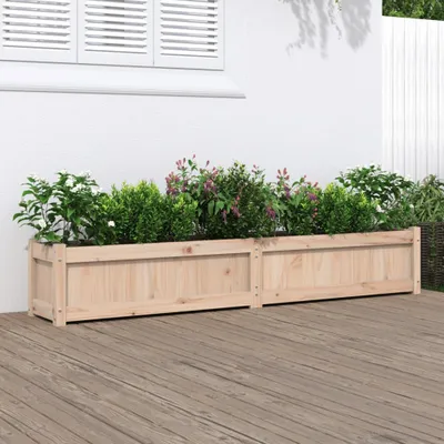 Obrázok produktu pre vidaXL Kvetináč 180x31x31 cm z masívneho borovicového dreva