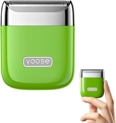 Produktbild von Yoose Nano Elektrischer Intimrasierer für Damen, Nass & Trocken, IPX7, USB-C, Grün