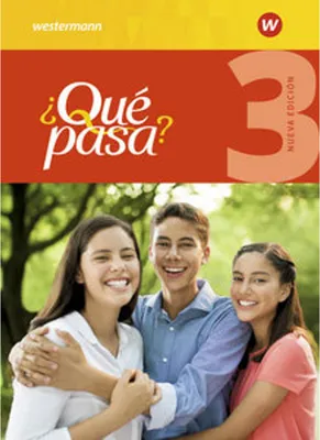 Produktbild von Qué pasa 3. Schulbuch Ausgabe 2016