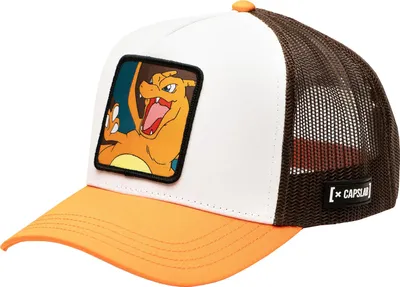 Produktbild von Capslab X Pokemon Charizard Cap CL-PKM6-1-CT-CHA, Kappe, Herren, Schwarz