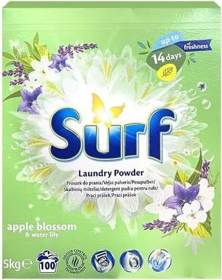 Produktbild von SURF Universal Apfelblüte 5 kg (100 praní)
