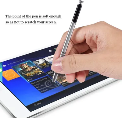 Image de Keenso Stylet tactile universel de remplacement pour Note5, Stylet tactile petit et exquis pour dessiner facilement (Stylet S pour Note5)