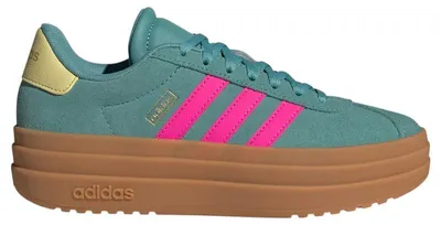 Productafbeelding van adidas VL Court Bold, kleur: poederblauw, schokroze, poedergeel (voor meisjes/jongens), maat EU 35.5