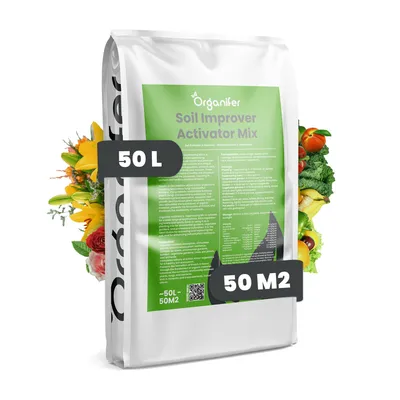 Obrázek produktu pro Zlepšovač půdy – Aktivátorová směs (50 l – na 50 m2) - Organifer