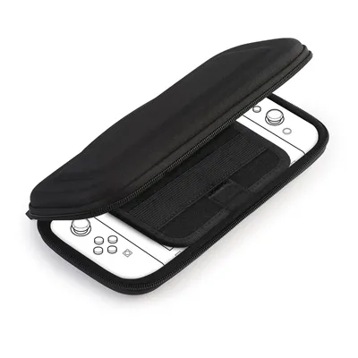 Produktbild von BigBen Nintendo Switch Lite Hartschalen Transporttasche in schwarz