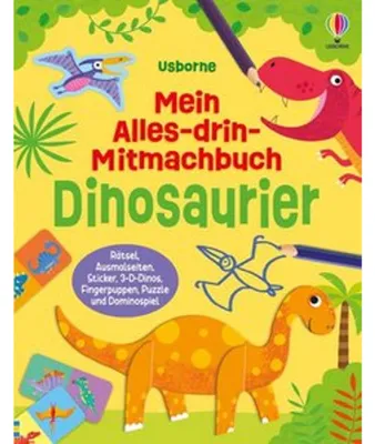 Produktbild von Mein Alles-drin-Mitmachbuch: Dinosaurier