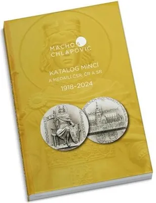 Obrázek produktu pro katalog mincí a medailí ČSR-ČR-SR 2024