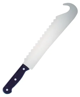 Produktbild von Realistisches Knochenmesser als Spielzeugmesser für Halloween 38cm