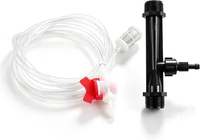 Imagen del producto de Inyector de fertilizante de plástico, multifuncional, con conexión G3/4, para riego de jardines
