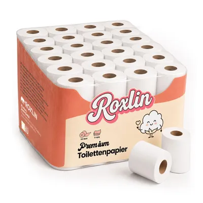 Immagine prodotto di Carta igienica, a 3 veli, ultra morbida, altamente assorbente, resistente allo strappo