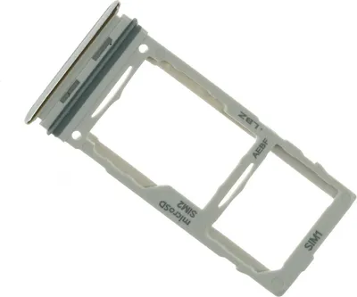 Produktbild von Simkarten Halter für Samsung Galaxy A52s 5G - Tray Fach Schublade Schlitten Weiß