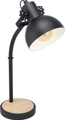 Zdjęcie produktu dla EGLO LUBENHAM, Czarny, Brązowy, Uniwersalne, IP20, II, E27, 220-240 V