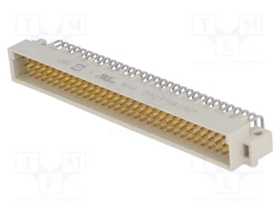 Obrázek produktu pro 1x zásuvka, konektor: 96pin, samice, typ C, pro montáž na desku, DIN 41612, pozlacená, 09031966921, DIN 41.612