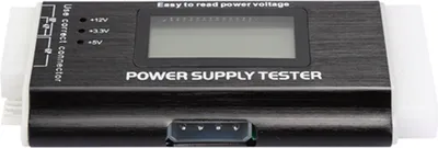 Zdjęcie produktu dla Tester zasilania, tester zasilania komputera, tester zasilania ATX, tester zasilania SATA, tester zasilania wyświetlacza LCD