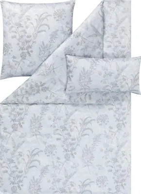 Produktbild von Estella Schweizer Premium Satin Bettwäsche 135x200 Elke wolke Gräser 2194-615