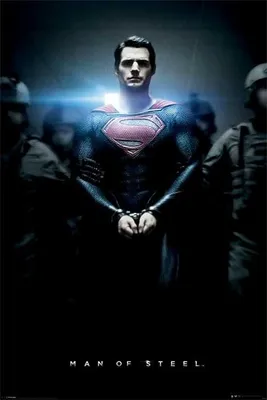 Image de Man Of Steel - Handcuffs - 61x91,5cm - Affiche Poster