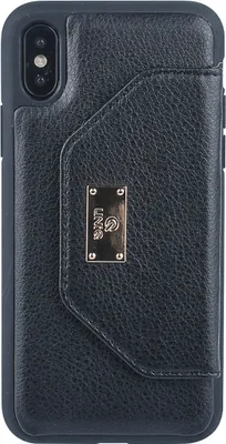 Produktbild von Back cover for iPhone X-Xs - Black