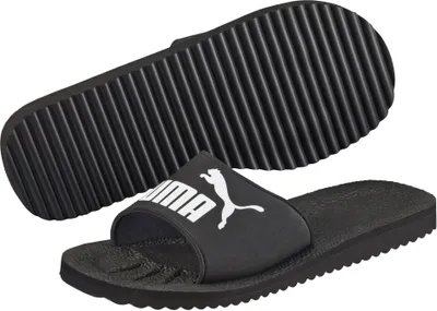 Produktbild von PUMA Purecat Badelatschen black/white 35.5