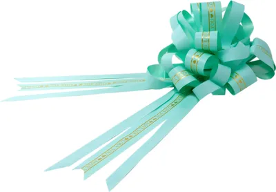 Produktbild von Oblique Unique Geschenkschleife mit Geschenkband Aufschrift Love You Deko Schleifen Geschenke Valentinstag - minze