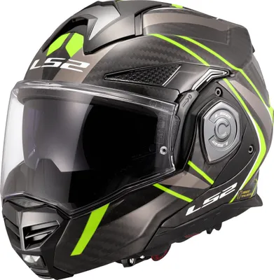 Produktbild von LS2 FF901 Advant X Carbon Future II Klapphelm, neon-gelb, M (57/58)