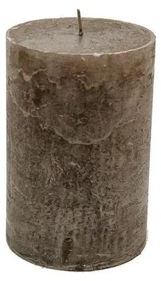 Productafbeelding van Branded kaars, Ø 10 cm x 15 cm - Metalen houder - Brandduur: ongeveer 120 uur.