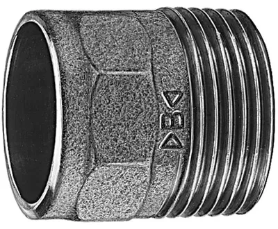 Zdjęcie produktu dla Lutowany nypel przejściowy 28 mm x 1 1/4 cala AG - typ 4243G, DVGW