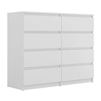 Productafbeelding van Moderne commode HANA M8 met laden, wit