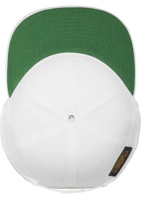 Zdjęcie produktu dla FLEXFIT 6007 | Classic 5 Panel Snapback Cap / Czapka / Kapelusz - Kolor: Biały - Rozmiar: Jeden rozmiar