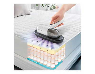 Produktbild von Cleanmaxx Akku Milbensauger Matratzensauger Handstaubsauger UV-Licht Filtern Ladekabel
