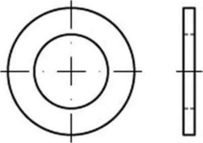 Produktbild von Reyher  Scheiben DIN 433 -1 A 2 2,2 A 2 (200 Stück)