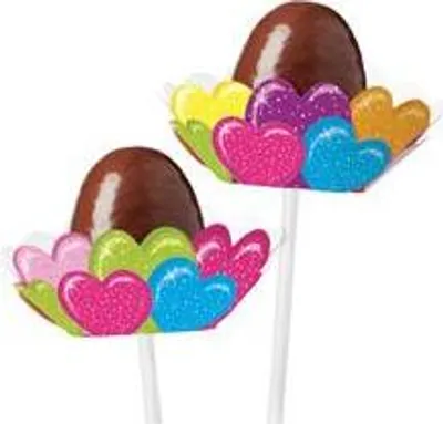 Produktbild von Pop Wraps / Wrapper - 8 Sets - Herzen - Wilton