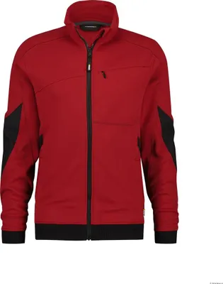 Produktbild von DASSY Sweatshirt VELOX Pullover Gr. XS rot/schwarz