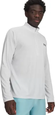 Image de Under Armour  UA TECH TEXTURED 1/2 ZIP - DISTANT GRAY, taille : XXL
