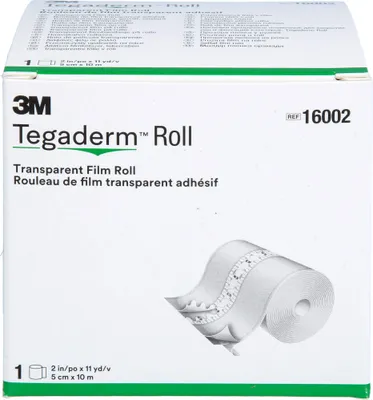 Produktbild von Tegaderm 3M Rolle 5cmx10m, 1 St. Pflaster