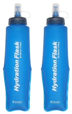 Immagine prodotto di Bottiglia sportiva pieghevole in TPU - 500 ml - priva di BPA