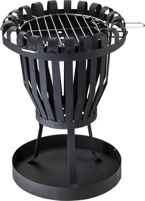 Produktbild von Feuerkorb Feuerschale Lagerfeuer Gartenfeuer Feuerstelle mit Grillrost Grill XL