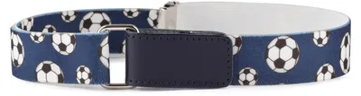 Image de Ceinture élastique pour enfants Ladeheid, 1 à 12 ans, 34 à 90 cm, P15 (bleu foncé/ballons, 0 à 2 ans)