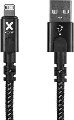 Produktbild von Xtorm Original USB to Lightning cable (1m) schwarz, 1 m, Lightning, USB C, Männlich, Männlich, Schwarz