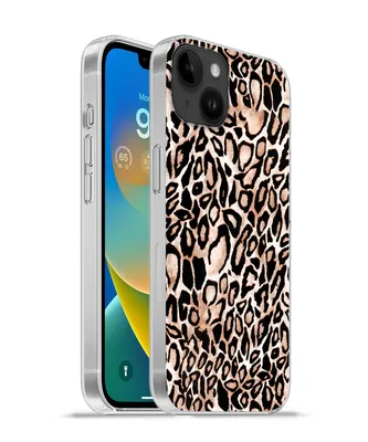 Produktbild von MuchoWow® Handyhülle Schutzhülle Hülle für Apple iPhone 14 Plus - Soft case Panther Druck - Schwarz - Flecken Silikon Softcase Handy Hülle - Abbildung