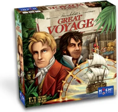 Produktbild von HUCH! Brettspiel Humboldts Große Reise Familienspiel Abenteuer Lernen