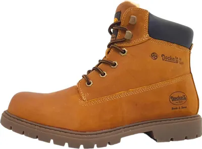 Image de Dockers par Gerli : Bottines à lacets marron pour femmes, style décontracté