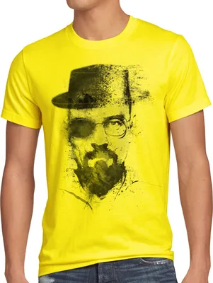 Produktbild von style3 Walter Crystal T-Shirt Herren meth white tv serie